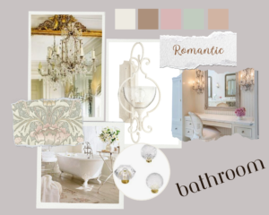 Elements that add to Romantic Style Design