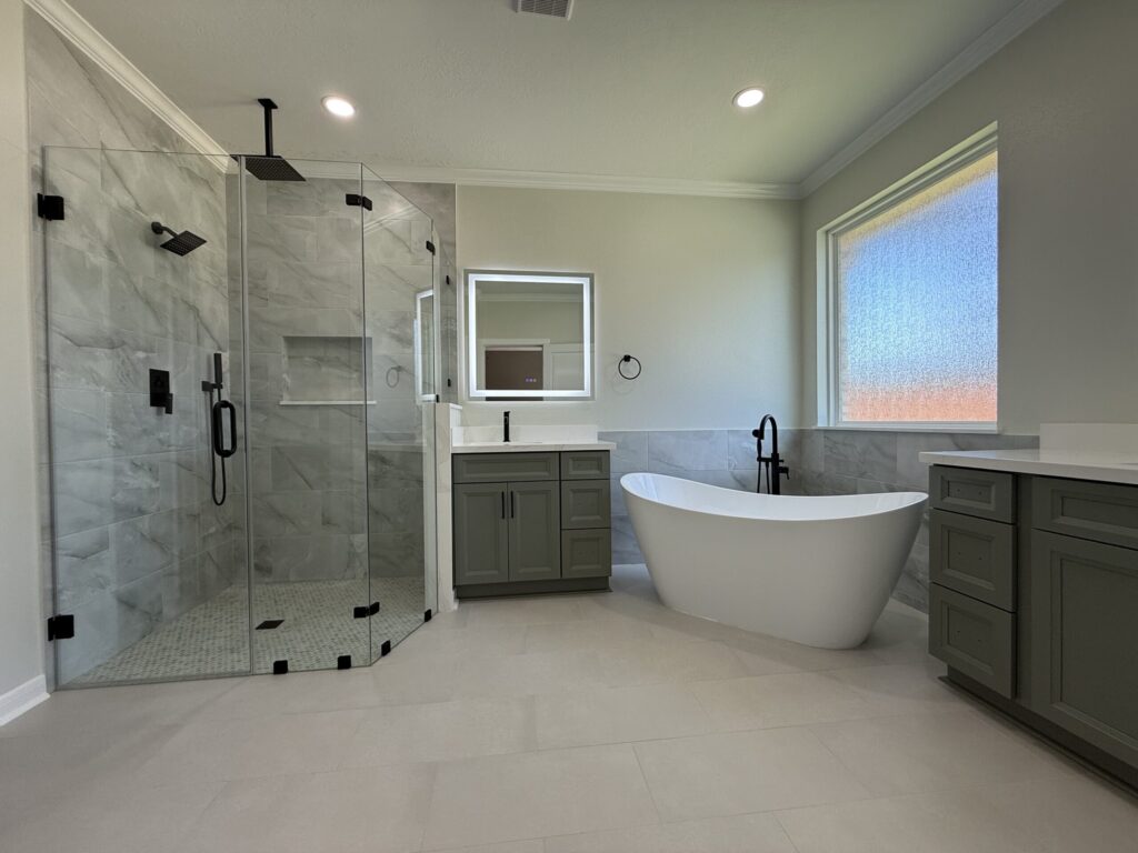 Master Bath Front View