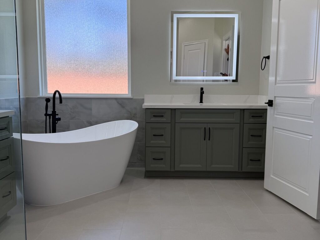 Master Bath side view